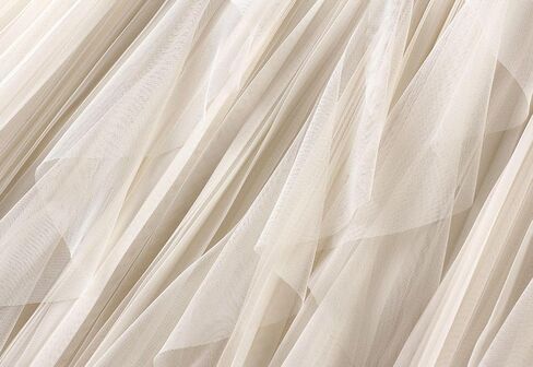 Women's Tulle Skirt Formal Asymmetrical Ruffle Midi Skirts Elastic High Waist Fairy Skirt 2025 Fashion A-line Skirts in Saudi Arabia