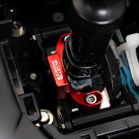 Billetworkz Shifter Stop for 2015-25 Subaru WRX, Black in Saudi Arabia