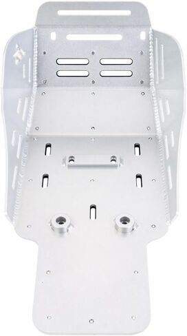 Tusk Quiet Glide Adventure Skid Plate Aluminum with UHMW Armor Silver Compatible with CF Moto Ibex 800 E/S/T 2023-2025 (Silver) in Saudi Arabia