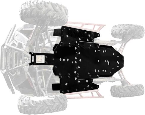 SuperAtv 1/2 "ARMW لوحة انزلاق كاملة لـ Polaris RZR XP Turbo (2016-2021) - حماية الآلة الكاملة للخدمة الثقيلة in Saudi Arabia