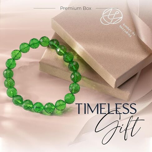 Premium Baltic Amber Bracelet for Women & Men – Handmade Beaded Stretch Bracelet in Saudi Arabia