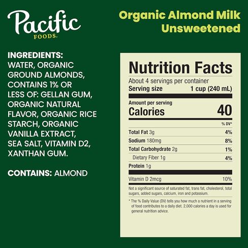 Pacific Foods Original Hemp Milk, Plant Based Milk, 32 oz Carton in Saudi Arabia