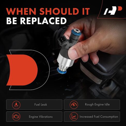 A-Premium Fuel Injectors Set of 8 Compatible with Chevrolet Camaro 1989-1992, Corvette 1989-1991 & Pontiac Firebird 1989-1992, 5.7L, Replace# 17112095, 17112285 in Saudi Arabia