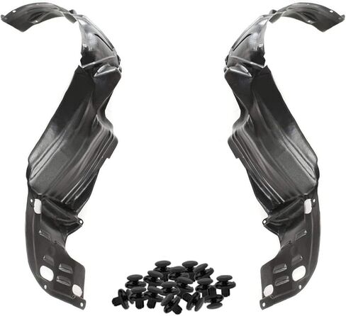قطع الغيار n go fender مجموعة w/مقاطع لعام 1998-2002 Accord Sedan Coupe السائق الأمامي وجانب الركاب اليسار يمين HO1249106 HO1248106 74151S84A00 74101S84A0 in Saudi Arabia
