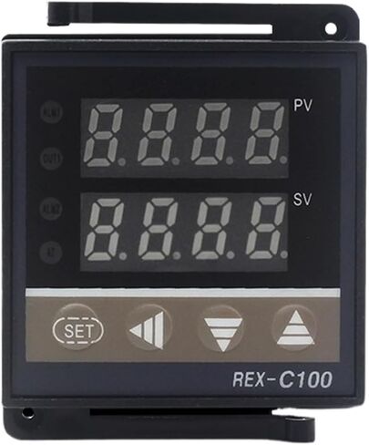 وحدة تحكم درجة حرارة PID الرقمية REX-C100 TURPHOSTAT K TYPE TYPE 0-400 ℃ Rex C100 TEMP THERMOREGULATUR in Saudi Arabia