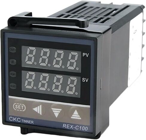 REX-C100،400،700 RELAY OUTPUT PID THERMOMSTAT منظم ثنائي ملحقات غلايات تحكم درجة الحرارة الرقمية (C400 كل النوع Refle) in Saudi Arabia