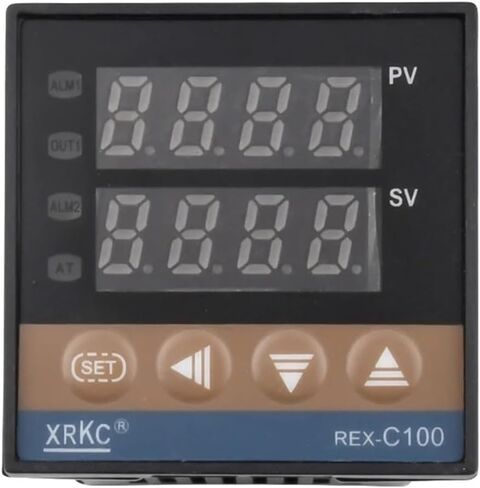REX- C100 وحدة تحكم درجة الحرارة الذكية K/ترحيل الإدخال العالمي ترموستات 110 فولت إلى 240 فولت الجهد العمل in Saudi Arabia