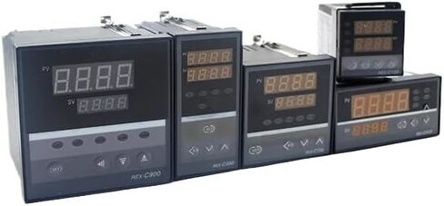 48*48 REX-C100 K J PT100 Thermostat 400 Degree 220V Digital Output Electronic PID Programmable Sensors Temperature Controller(REX-C700 72x72mm) in Saudi Arabia