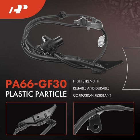 مستشعر سرعة عجلة ABS A-premium متوافق مع نماذج Toyota-Sienna 2000 2001 2002 2003 ، 3.0L-Driver Pronts Side and Raptenger ، Set 2-PC ، استبدل# 89542-08010 ، 8954308010 in Saudi Arabia