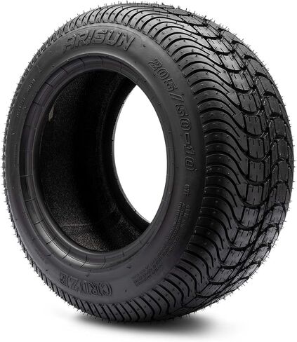 إطارات Arisun Golf Cart 205/50-10 Cruze Low Pro - مجموعة من 4 ، شعاعي وعالي الأداء in Saudi Arabia