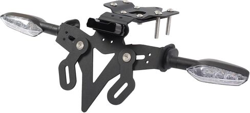 Tail Tidy Kit for MT07/FZ07 2013-2023，YFZ-R7 2021-2024. Fender Eliminator Kit equipped License Plate Holder, License Plate Light, PLUG&PLAY Turn Signal Lights(smoke) in Saudi Arabia