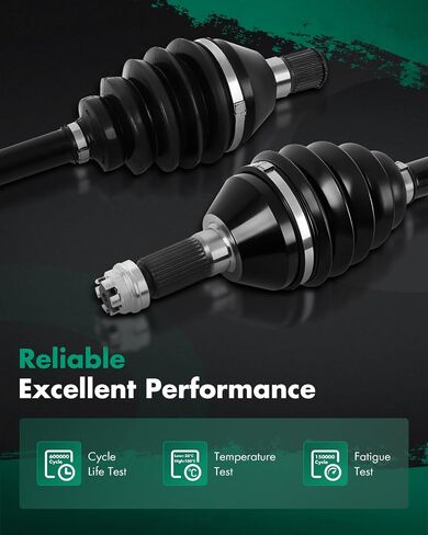 SCITOO CV Axle Shaft Assembly Rear Left Right For Can-Am Maverick X3 Max R 2017-2021 For Can-Am Maverick X3 Max RR 2020-2023 For Can-Am Maverick X3 2020-2023 705502362 2PCS in Saudi Arabia