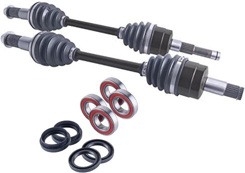 East Lake Axle front cv axles wheel bearings & seals set for Yamaha Rhino 450/660 2004 2005 2006 2007 2008 2009 in Saudi Arabia