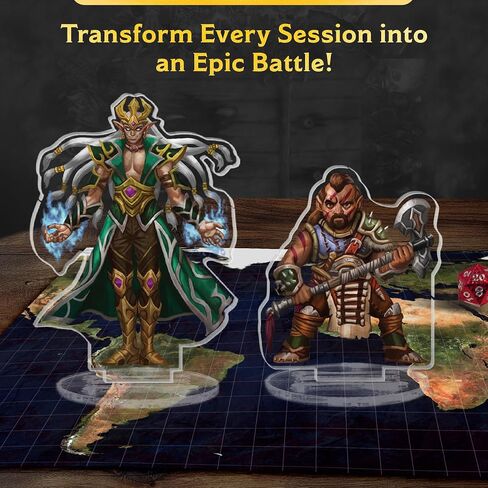 منمنمات أكريليك كبيرة الحجم من Dungeon Terrain للأبراج المحصنة والتنينات وTTRPGs، مطلية، وزنزانات، وغابات، والقلاع، والقرى، والمباني والغطاء، لخرائط المعارك والمواجهات القتالية in Saudi Arabia