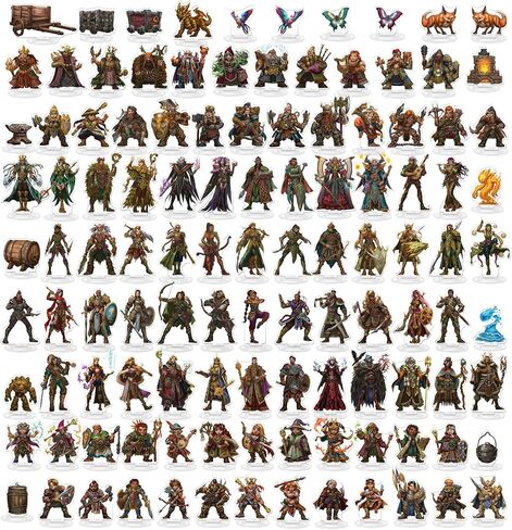 منمنمات أكريليك كبيرة الحجم من Dungeon Terrain للأبراج المحصنة والتنينات وTTRPGs، مطلية، وزنزانات، وغابات، والقلاع، والقرى، والمباني والغطاء، لخرائط المعارك والمواجهات القتالية in Saudi Arabia