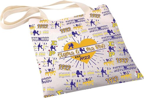PXTIDY Sorority Gift Sigma Est 1922 Tote Bag Sisterhood Sorority Sister Gift in Saudi Arabia