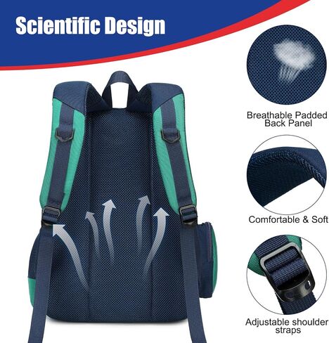 ArcEnCiel Mini Backpack for Kids，Toddler School Backpack for Boys Small Lightweight 15 inch Daycare Backpack in Kuwait