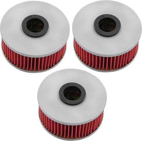 Caltric 3 Pack Oil Filter متوافق مع Yamaha 550 XJ550 650 XJ650 750 XJ750 Maxim 1980-1983 in Saudi Arabia