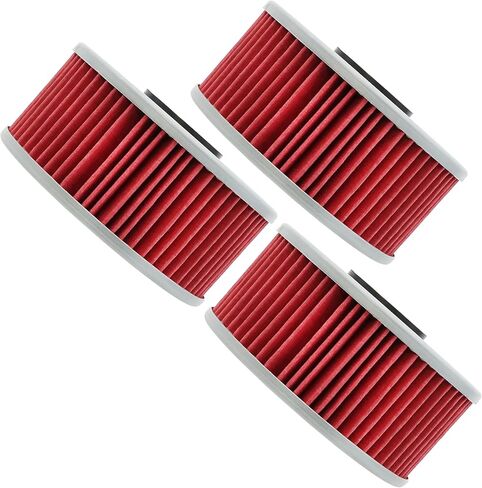 Caltric 3 Pack Oil Filter متوافق مع Yamaha 550 XJ550 650 XJ650 750 XJ750 Maxim 1980-1983 in Saudi Arabia