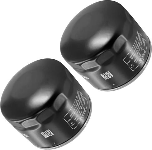 Caltric 2 Pack Oil Filter Compatible with Bmw R1200Gs R-1200Gs Adventure R1200 Hp2 Sport 1200 2008-2013 in Saudi Arabia