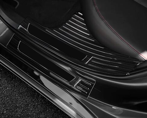 ملحقات السيارات مناسبة لـ Honda Accord 11th Gen 2023 2024 مقاوم للصدأ من الفولاذ المقاوم للصدأ الداخلي الخارجي العتبة زخرفة الزخار in Kuwait