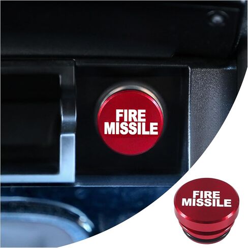 Dustproof Cigarette Lighter Plug Cover, Aluminum Button Cigarette Lighter Plug Cover, Car Interior Accessories, Fits Most Vehicles Boats with Standard 12 Volt Power Source (Blue/Nitrous) in Saudi Arabia