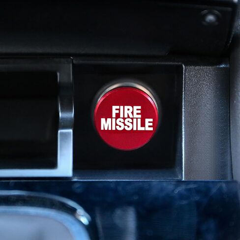 Dustproof Cigarette Lighter Plug Cover, Aluminum Button Cigarette Lighter Plug Cover, Car Interior Accessories, Fits Most Vehicles Boats with Standard 12 Volt Power Source (Blue/Nitrous) in Saudi Arabia