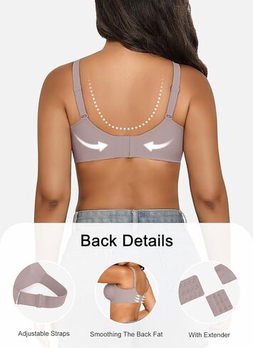 لا توجد حمالة صدرية للنساء للنساء تغطية كاملة مريحة Brassiere Wirefree Seamless Bralette Lift Bra كل يوم in Kuwait