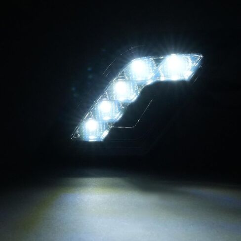 زوج Hecasa LED LED Side Marker Lights متوافقة مع 2008-2011 Mercedes-Benz C300 C350 C63 AMG 4 DOOR MODAN MODAN MODAN in Saudi Arabia