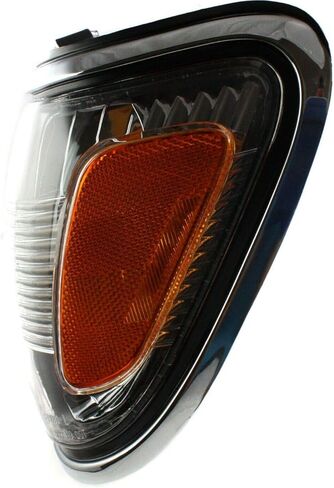 Turn Signal Light Fits 2001 2002 2003 2004 Toyota Tacoma - Fits Driver Side - Parking Light Corner Light Side Marker Light Assembly - With Chrome Color Trim - Includes Bulb, Lens, Housing in Saudi Arabia