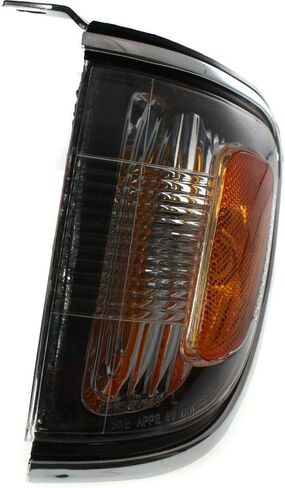 Turn Signal Light Fits 2001 2002 2003 2004 Toyota Tacoma - Fits Driver Side - Parking Light Corner Light Side Marker Light Assembly - With Chrome Color Trim - Includes Bulb, Lens, Housing in Saudi Arabia