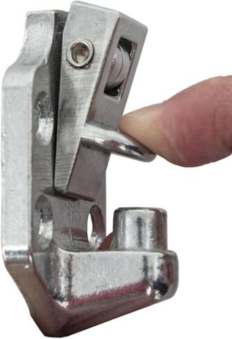 Buyers Products Company DH305 Heavy-Duty Aluminum Door Hold Back - 4 Inch Hook and 2-Position Keepe in Saudi Arabia