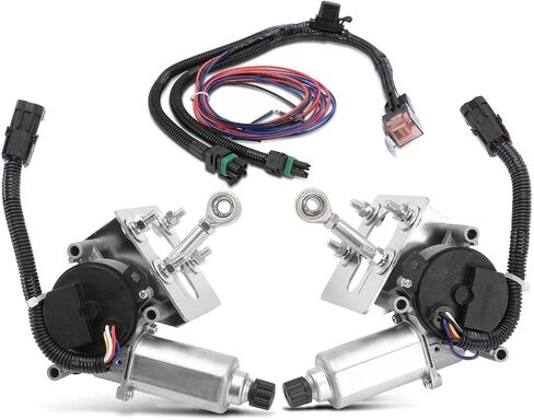 2X Front Left&Right Headlight Headlamp Motor 4-Pins for Chevy for Corvette 1968-1982 Black-Housing 914015 in Saudi Arabia