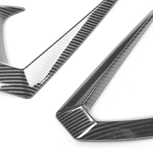 IKON MOTORSPORTS, Side Fender Vents Compatible With 2020-2023 Tesla Model Y, Gloss Black IKON Style ABS Plastic Driver Passenger Side Air Flow Camera Vent Cover Decor Trim 2PC, 2021 2022 in Saudi Arabia