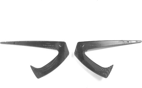 IKON MOTORSPORTS, Side Fender Vents Compatible With 2020-2023 Tesla Model Y, Gloss Black IKON Style ABS Plastic Driver Passenger Side Air Flow Camera Vent Cover Decor Trim 2PC, 2021 2022 in Saudi Arabia