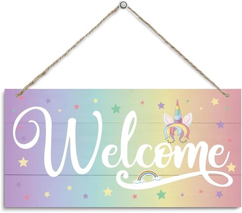 Cute Mouse Welcome Decor, Decorative Hanging Wall Plaque Sign, Home Decor for Front Door, Women Office Decoration, Farmhouse Wooden Wall Sign in Saudi Arabia