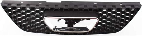 ل Ford Mustang Grille Assembly 1999 00 01 02 03 2004 | قذيفة سوداء محكم وإدراج | ث/الشعار الكروم فتح صب البلاستيك | FO1200357 | XR3Z8200AA in Saudi Arabia