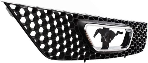 ل Ford Mustang Grille Assembly 1999 00 01 02 03 2004 | قذيفة سوداء محكم وإدراج | ث/الشعار الكروم فتح صب البلاستيك | FO1200357 | XR3Z8200AA in Saudi Arabia
