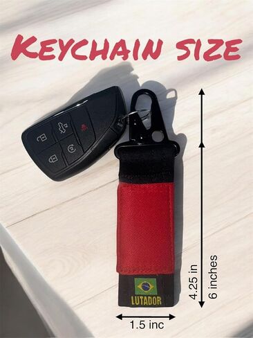 Jiu Jitsu Keychain BJJ ، Brazilian Jiu-Jitsu ترتيب الحزام المصغر ، للبالغين والأطفال. أفضل هدية Jiu Jitsu! in Saudi Arabia