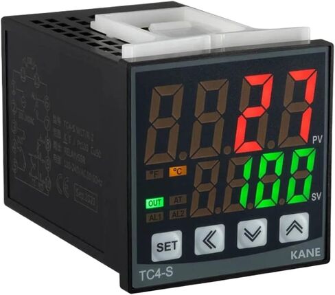 TC4 Digital PID Thermostat Temperature Controller 220V Heating PLC Temperature Control(48x96 Relay and SSR) in Kuwait