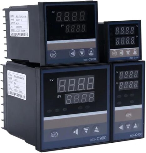 REX-C100 C400 C700 C900 Digital Multy Input PID Temperature Controller SSR or Relay Output 72x72 48x48 48x96 Thermostat(REX-C400 Relay) in Saudi Arabia