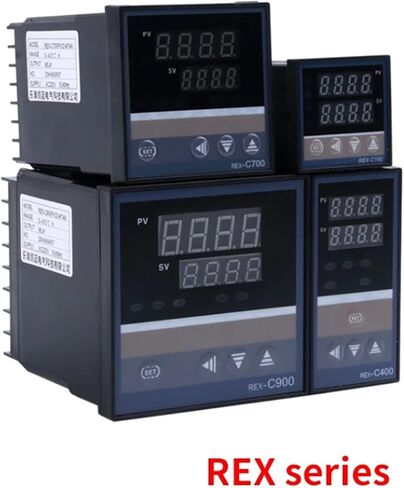REX-C100 C400 C700 C900 Digital Multy Input PID Temperature Controller SSR or Relay Output 72x72 48x48 48x96 Thermostat(REX-C400 Relay) in Saudi Arabia