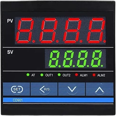 جهاز تحكم درجة حرارة LCTC PID مع مرحل SSR مع RS485 إخراج منظم PID الصناعي الذكي TC/RTD المدخلات RKC 96X96MM CD901 (SSR Relay OPT 2ALM) in Saudi Arabia