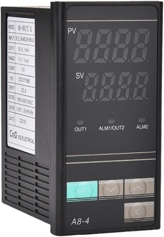 A8-4 48*96mm K Type PID THERMOSTAT DIGITAL INTERY CONFERTATOR (1ALARM ، 72x72mm PT100 RELAY) in Saudi Arabia