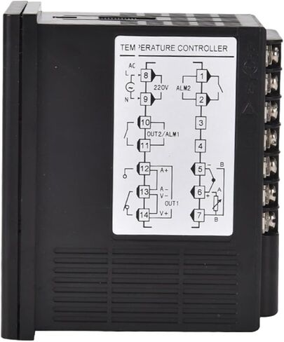 A8-4 48*96mm K Type PID THERMOSTAT DIGITAL INTERY CONFERTATOR (1ALARM ، 72x72mm PT100 RELAY) in Saudi Arabia