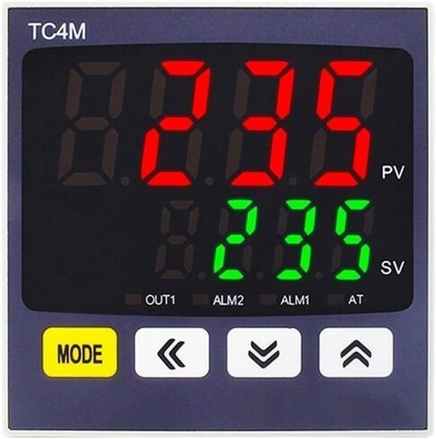 وحدة تحكم درجة حرارة LCTC PID SSR+RELAY 4-20MA إخراج متعدد الإدخال 72 * 72 منظم الأدوات الذكي اللوحة الرقمية TC4M (SSR RELAY OPT 2ALM) in Saudi Arabia