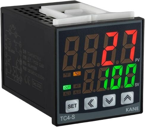 TC4 Digital PID Thermostat Temperature Controller 220V Heating PLC Temperature Control(48x96 Relay and SSR) in Saudi Arabia