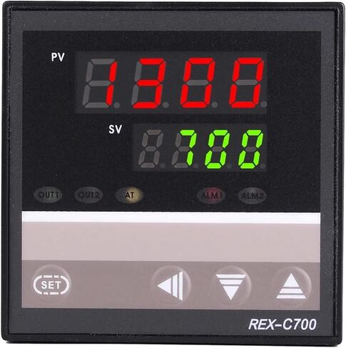 Rex C700 72*72mm 800 درجة إدخال K J PT100 PID OUTPUT SSR RELAY 220V 24V 380V TYRYOSTAT TEMPTY (SSR OUTPUT) in Saudi Arabia