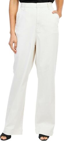 UNIONBAY Women's Stretch Twill Highrise Wideleg Pant in Kuwait
