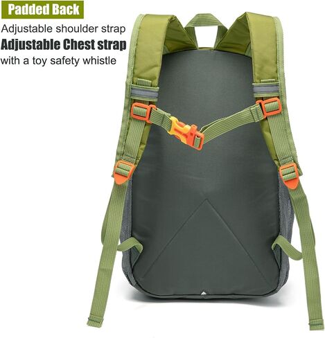 Small Hiking Backpack for Kids Boys or Girls, Ages 3-6, Fit Outdoor Sport Adventure (Yellow, Small) in Saudi Arabia